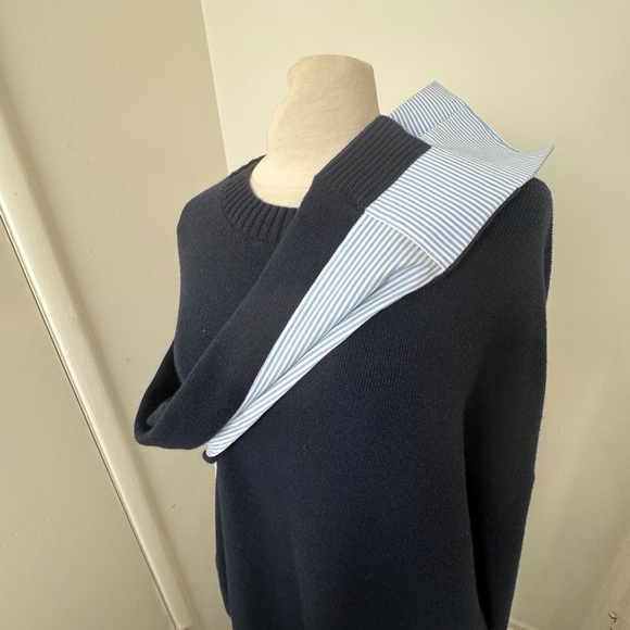 We-ar4 sweater with striped shirt back interesting - Picture 6 of 7